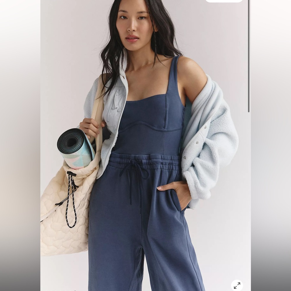 FP Movement Free People Inbound Jumpsuit in Midnight Navy 💙